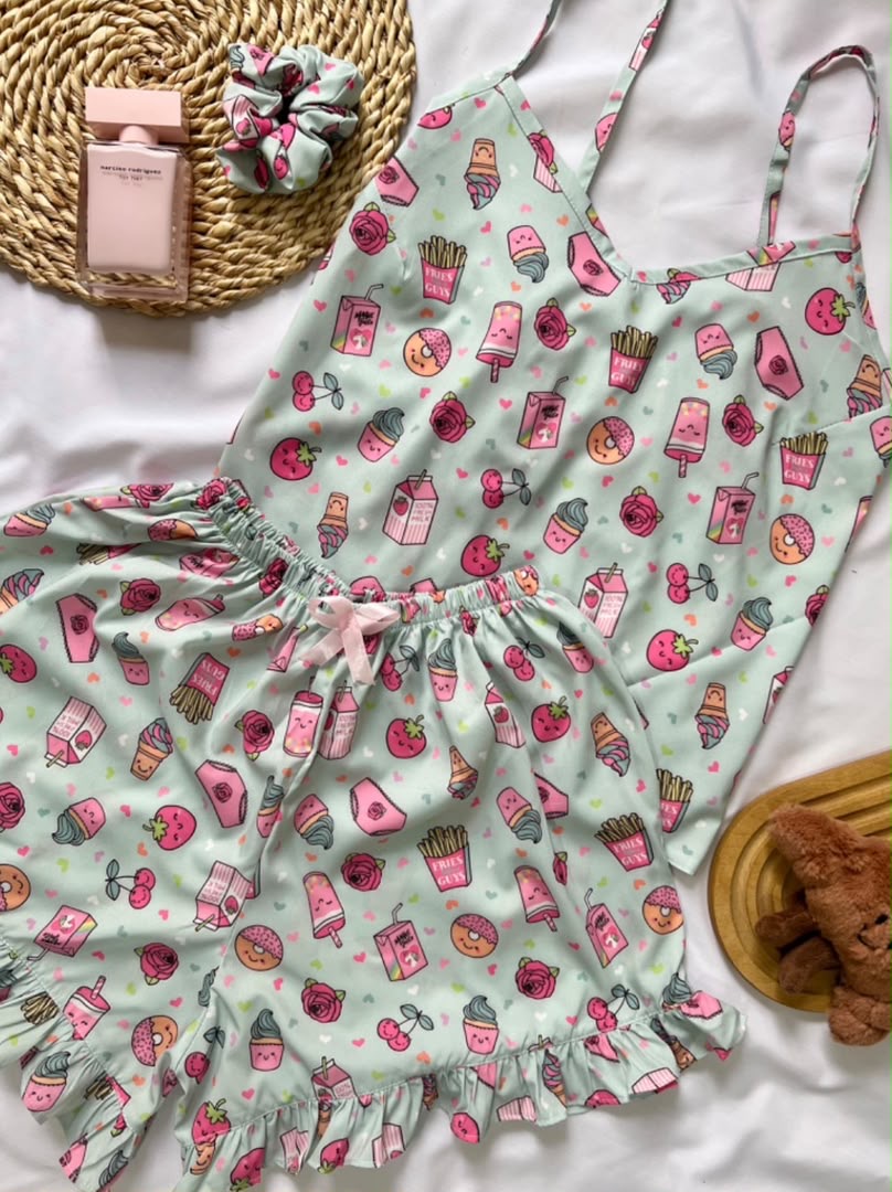 تاپ شورتک کرپ